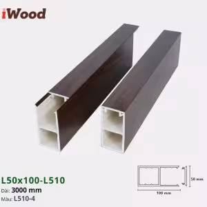 Lam Hộp Nhựa L50x100 Iwood L510-4
