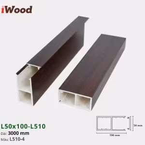 Lam Hộp Nhựa L50x100 Iwood L510-4