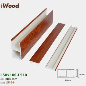 Lam Hộp Nhựa L50x100 Iwood L510-6