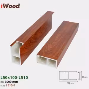 Lam Hộp Nhựa L50x100 Iwood L510-6