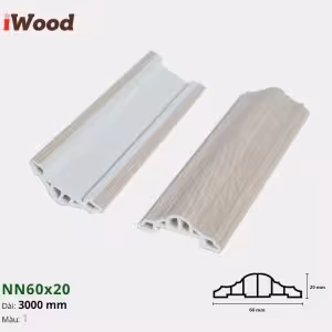 Nẹp Nhựa Nối Iwood NN60x20-1
