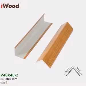 Nẹp Nhựa Iwood V40-2