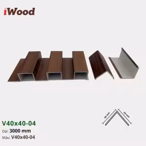 Nẹp Nhựa Iwood V40-4