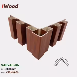 Nẹp Nhựa Iwood V40-6