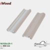Nẹp Nhựa Viền Iwood NV50x20-1