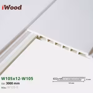 Lam Nhựa PVC W105x12 Iwood W105-9
