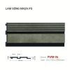 Lam Sóng Nhựa PS 122×12 PWM-06 Ốp Tường Hiện Đại