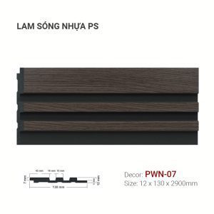 Lam Sóng Nhựa PS 130×12 PWN-07