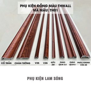 Bộ Phụ Kiện Đồng Màu THWALL Mã Màu TH01