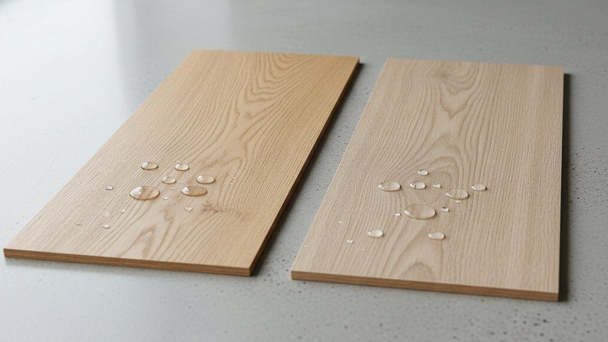 So sánh khả năng chống nước của mẫu sàn gỗ tự nhiên và engineered