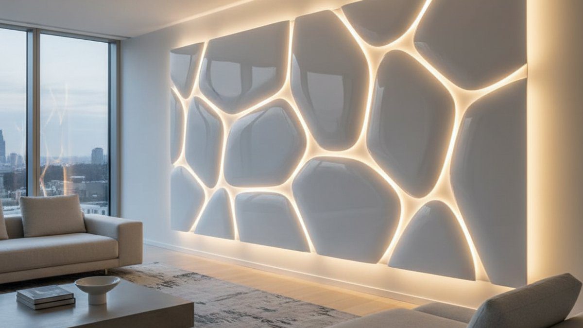 Đèn trang trí nghệ thuật làm từ polycarbonate