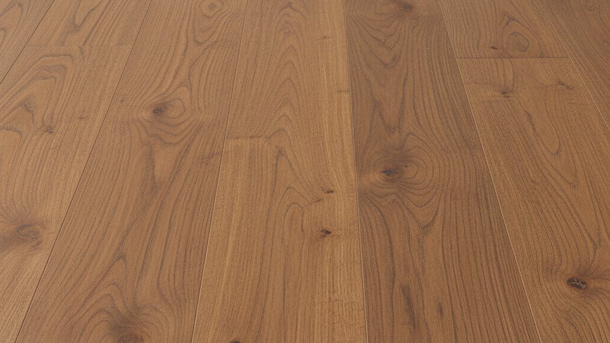 Cận cảnh vân gỗ tự nhiên trên sàn gỗ kỹ thuật
