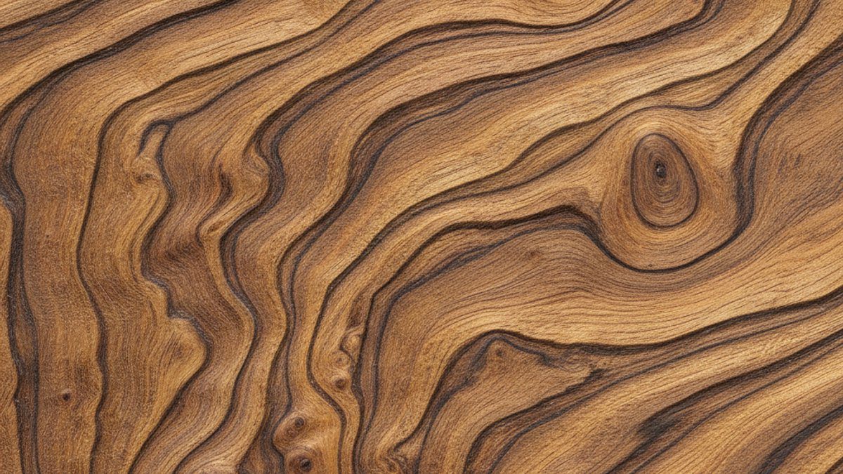 Cận cảnh vân gỗ tự nhiên đẹp mắt, chất lượng cao