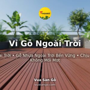 Vỉ Gỗ Ngoài Trời