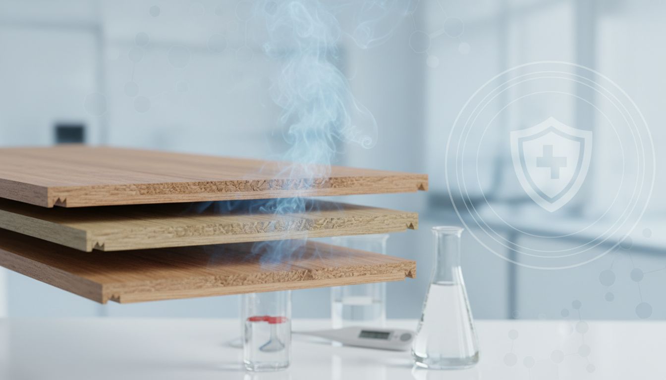 Formaldehyde Trong Sàn Gỗ Công Nghiệp: Hiểu Đúng Tiêu Chuẩn E1, E0 Để Bảo Vệ Sức Khỏe Gia Đình