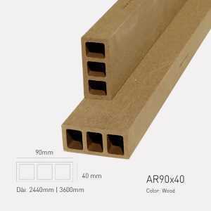Gỗ Nhựa Awood AR90x40-Wood