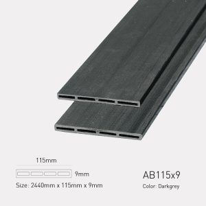 Gỗ Nhựa Awood AB 115x9-Darkgrey