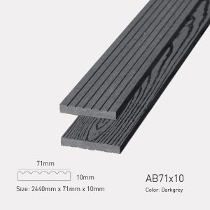 Gỗ Nhựa Awood AB 71x10-Darkgrey