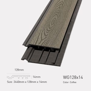 Gỗ Nhựa Awood WG 128x14-Coffee