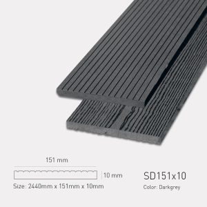 Gỗ Nhựa Awood SD 151x10-Darkgrey