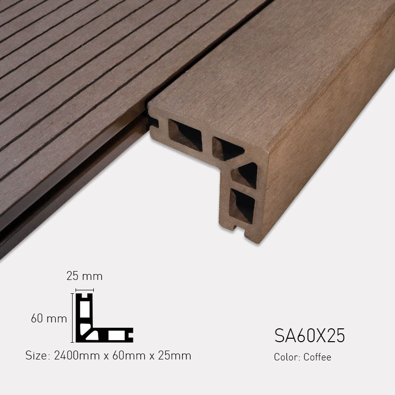 Thanh Kết Thúc Sàn Awood SA60x25-Coffee