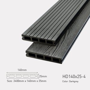 Sàn Gỗ Ngoài Trời Awood HD 140x25 - Darkgrey