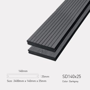 Sàn Gỗ Ngoài Trời Awood SD 140x25-Darkgrey
