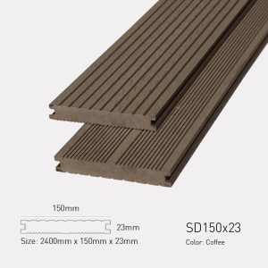 Sàn Gỗ Ngoài Trời Awood SD 150x23-Coffee