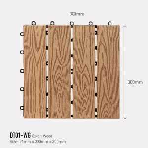 Vỉ Gỗ Nhựa Ngoài Trời DT01-WG-Wood