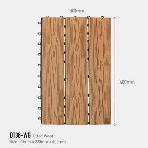 Vỉ Gỗ Nhựa Ngoài Trời DT36-WG-Wood