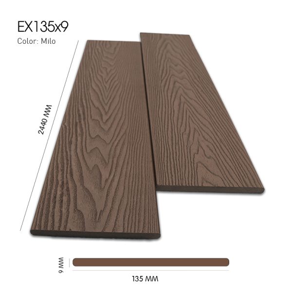 Gỗ Nhựa Ngoài Trời Exwood 3D EX135 Milo
