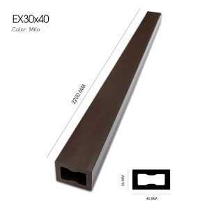 Phụ kiện đà nhựa Exwood EX30x40