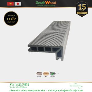 Gỗ Nhựa SouthWood V123.5H52 Deep Grey