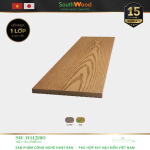 Gỗ Nhựa SouthWood W142H10 Teak