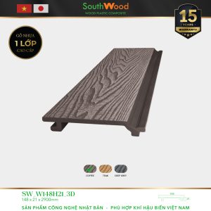 Gỗ Nhựa SouthWood W148H21-3D Coffee