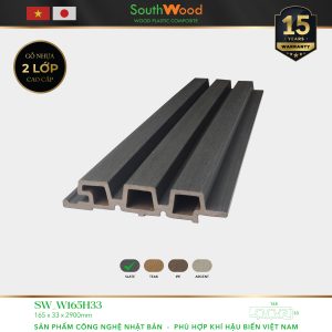 Gỗ Nhựa SouthWood W165H33 Slate