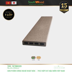 Gỗ Nhựa SouthWood W98H20 Coffee