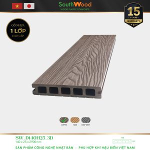 Sàn Gỗ SouthWood D140H25-3D Coffee