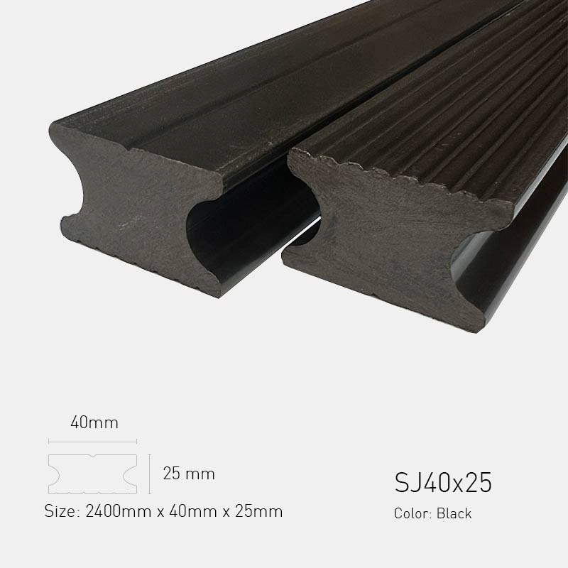 Phụ Kiện Xương Đà Nhựa TPWood SJ40x25-Black