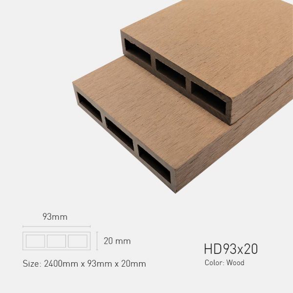 Lam Gỗ Nhựa Ngoài Trời TPWood HD93x20-Wood