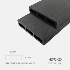 Gỗ Nhựa TPwood HD93x20-darkgrey