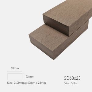Gỗ Nhựa TPwood SD60x23-coffee