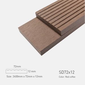 Gỗ Nhựa TPwood SD72x12-redcoffee