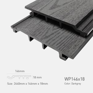 Gỗ Nhựa TPwood WP146x18-darkgrey