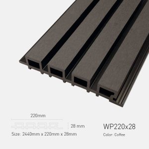 Gỗ Nhựa TPwood WP220x28-coffee