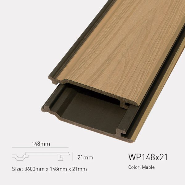 Gỗ Nhựa Ultrawood WP148x21-Maple