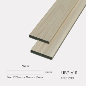 Gỗ Nhựa UltrAwood UB 71x10-Smoke