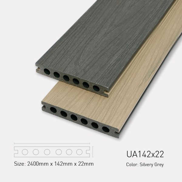 Sàn Gỗ Ultrawood UA142x22-Silvery Grey