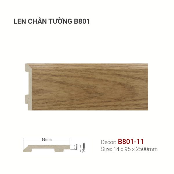 len tuong nhua cao 95mm B801 11