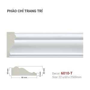 Phào Chỉ Trang Trí 6010-T